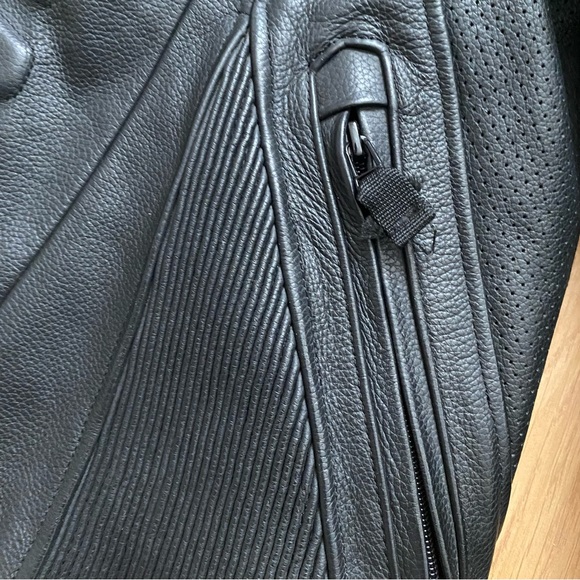 Scorpion Exo Skeletal Protection Get Stung Leather Motorcycle Jacket Liner XL - Picture 10 of 16